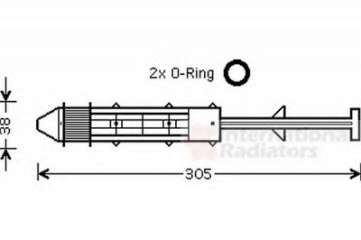 VAN WEZEL 5800d075 -  Осушитель, кондиционер